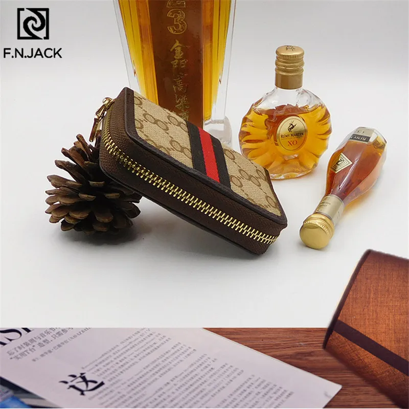 F. N. JACK новинка короткий кошелек женские карманные кошельки картонные кожаные на