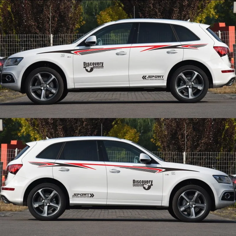 Спортивная наклейка World Datong для Audi Q3 Q5 Q7 стайлинга автомобиля боковая дверь хвост