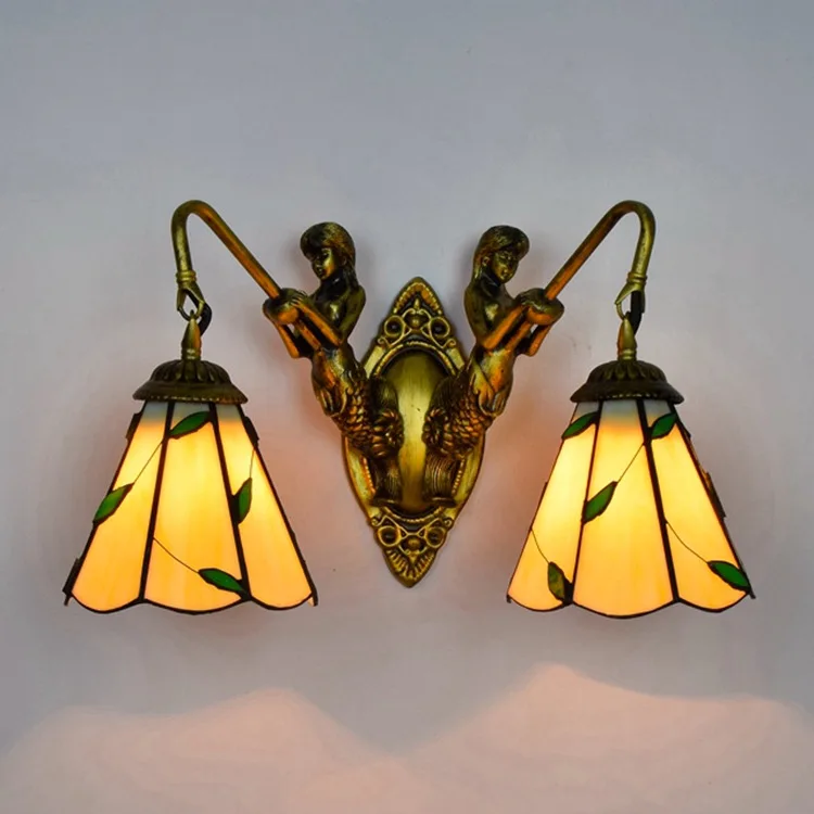 tiffany fashion European style wall lamp Baroque Bohemia Mermaid mirror light fashion rustic bed-lighting lamps
tiffany fashion European style wall lamp Baroque Bohemia Mermaid mirror light fashion rustic bed-lighting lamps