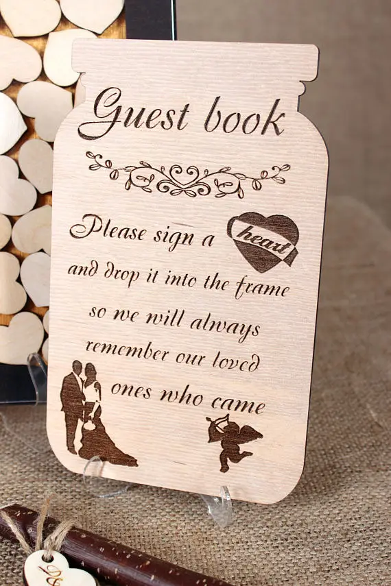 Wedding guest book Mason jar wooden guestbook alternative Wooden guest book Guestbook ideas Guestbook gift Custom guestbook Rust
Wedding guest book Mason jar wooden guestbook alternative Wooden guest book Guestbook ideas Guestbook gift Custom guestbook Rust