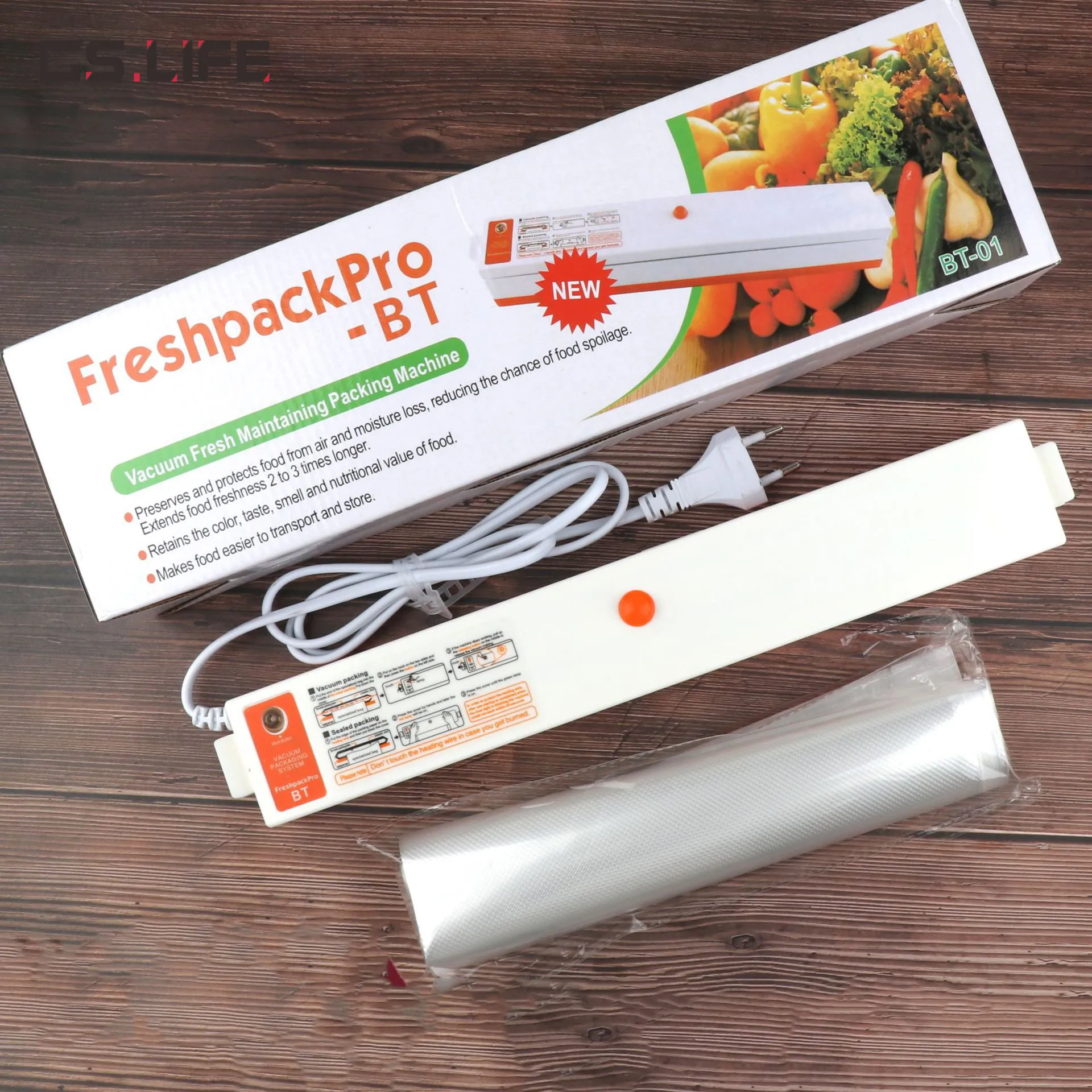 Household Mini Electric Vacuum Sealer Food Vacuum Packaging machine 30cm Vacuum Sealing Machine EU UK US Plug
Household Mini Electric Vacuum Sealer Food Vacuum Packaging machine 30cm Vacuum Sealing Machine EU UK US Plug