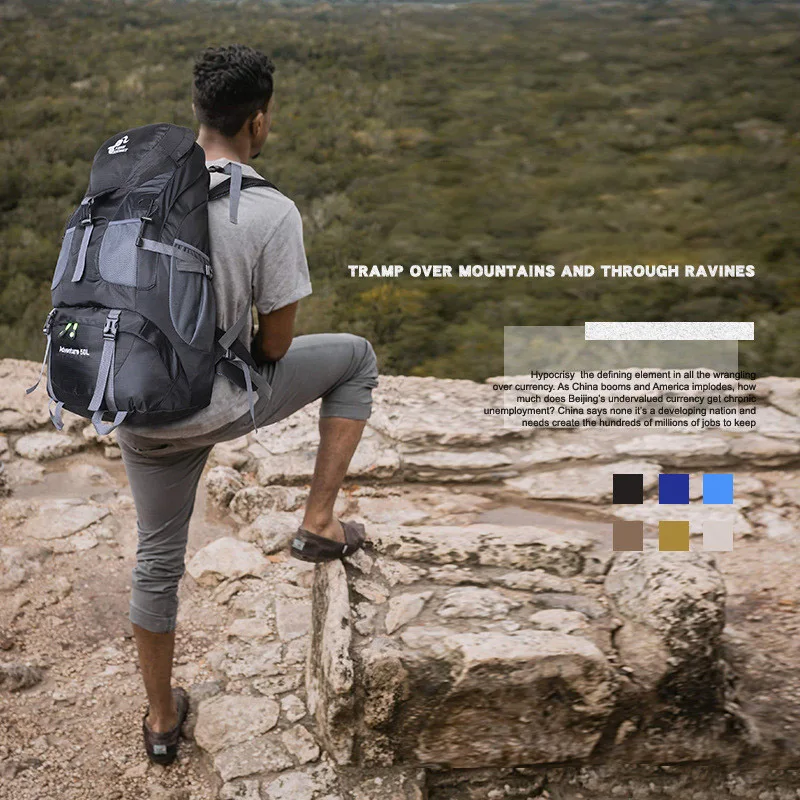 FREE KNIGHT New Hot Sale 50L Climbing Backpack Large Capacity Hiking Bag Waterproof Nylon Fabric Breathable Travel Backpack
FREE KNIGHT New Hot Sale 50L Climbing Backpack Large Capacity Hiking Bag Waterproof Nylon Fabric Breathable Travel Backpack