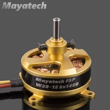 Mayatech W2815 1480kv F3P бесщеточный полый вал 3S/21g Сверхлегкий