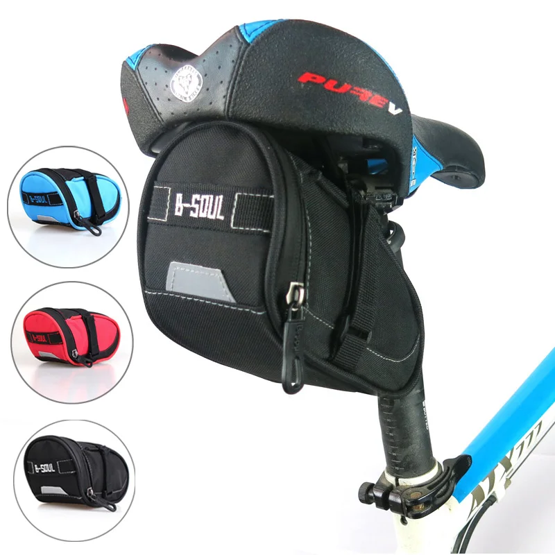 Bicycle Bag Nylon Bike Seat Saddle Bags Tail Rear Pouch Riding Accessories Bag Waterproof Cycling Repair Tools Storage
Bicycle Bag Nylon Bike Seat Saddle Bags Tail Rear Pouch Riding Accessories Bag Waterproof Cycling Repair Tools Storage