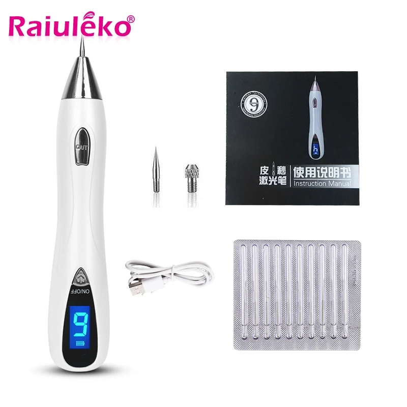 9 level LCD Face Laser Skin Dark Spot Remover Plasma Pen Tattoo Remover Facial Freckle Tag Wart Removal Beauty Care Machine
9 level LCD Face Laser Skin Dark Spot Remover Plasma Pen Tattoo Remover Facial Freckle Tag Wart Removal Beauty Care Machine