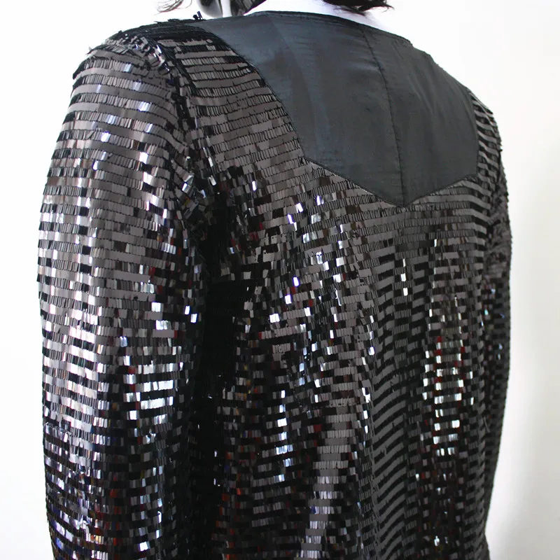 Classic MJ Bomber Punk Billie Jean Jacket Men, MICHAEL JACKSON Costume Peformance Cool Black Sequins Jacket Brand Clothing
Classic MJ Bomber Punk Billie Jean Jacket Men, MICHAEL JACKSON Costume Peformance Cool Black Sequins Jacket Brand Clothing
