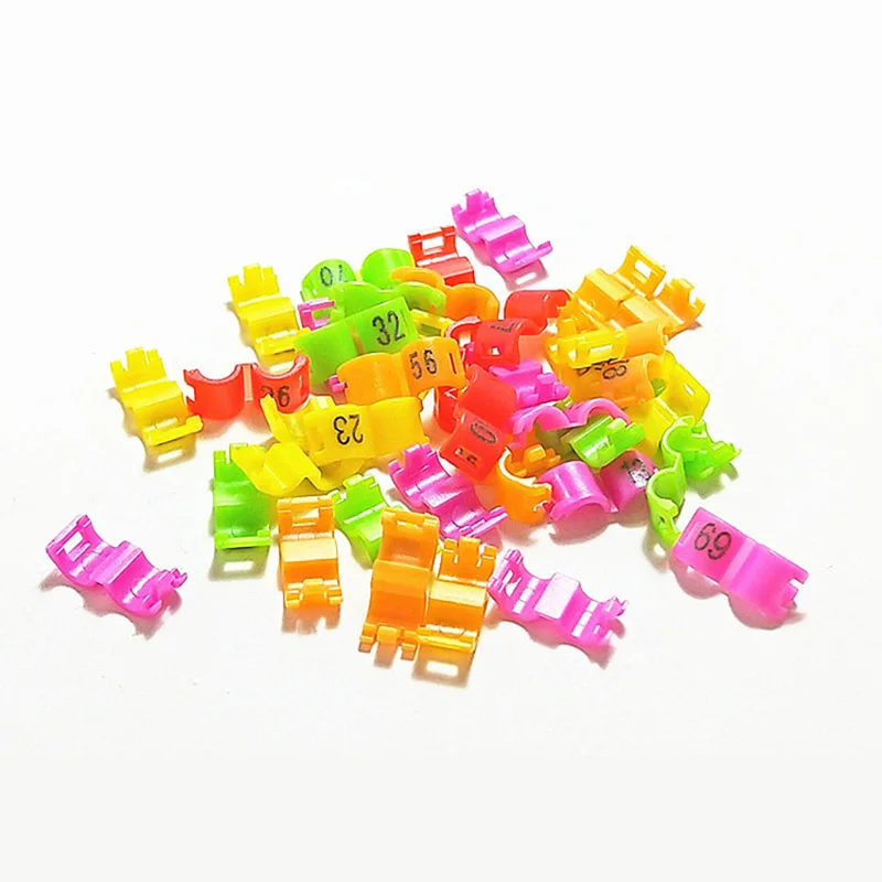 50 Set Inner 2.7mm 3mm 4mm 4.5mm 5mm Bird Dove Pigeon Parrot Leg Rings Small Birds Foot Rings Bird Clip Ring 01-50
50 Set Inner 2.7mm 3mm 4mm 4.5mm 5mm Bird Dove Pigeon Parrot Leg Rings Small Birds Foot Rings Bird Clip Ring 01-50