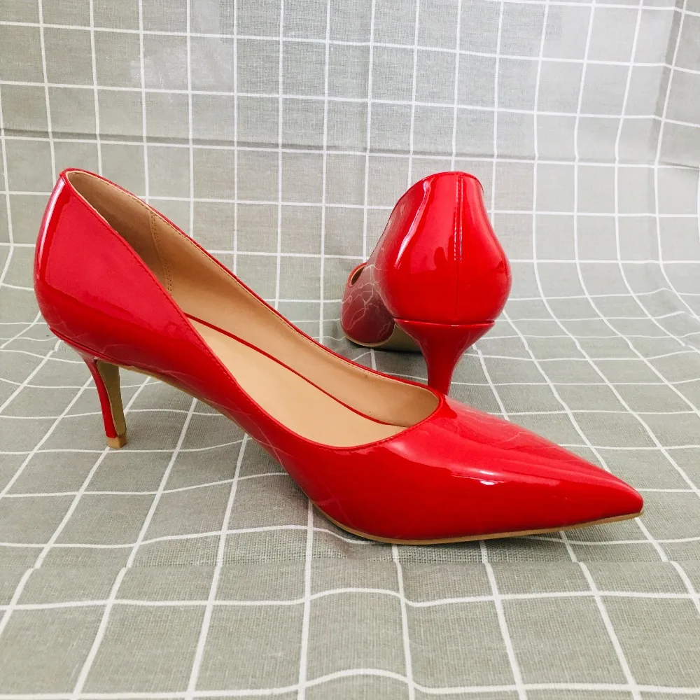 Kmeioo Big Size 34-46 2020 New Fashion high heels women pumps thin heel classic sexy prom wedding shoes Women Boat zapatos mujer
Kmeioo Big Size 34-46 2020 New Fashion high heels women pumps thin heel classic sexy prom wedding shoes Women Boat zapatos mujer