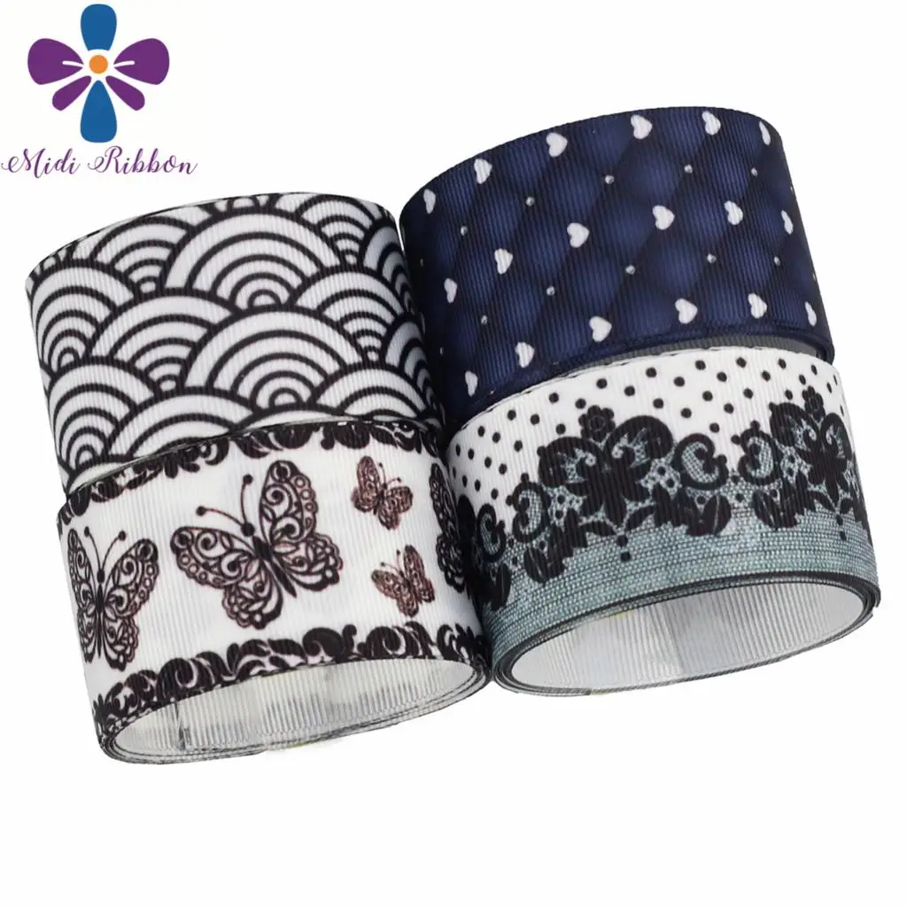 16mm-75mm Butterfly Lace Swirl Pattern Printed Grosgrain/Elastic Ribbon Love Heart DIY Party Gift Decor Hair Band 50yards/roll
16mm-75mm Butterfly Lace Swirl Pattern Printed Grosgrain/Elastic Ribbon Love Heart DIY Party Gift Decor Hair Band 50yards/roll