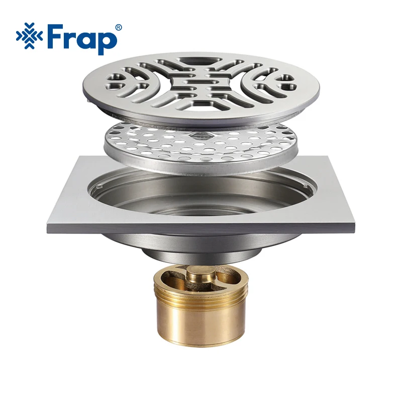F High Quality Copper Shower Floor Drain Bathroom Toilet 10*10 cm Floor Drain Water Anti-Odor Floor Drain Floor Drain Y38111
F High Quality Copper Shower Floor Drain Bathroom Toilet 10*10 cm Floor Drain Water Anti-Odor Floor Drain Floor Drain Y38111
