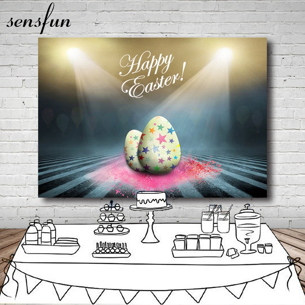 Happy Easter Egg Backgrounds Stage Lighting Newborn Baby Shower Photography Backdrop For Photo Studio 7x5ft Vinyl Polyester
Happy Easter Egg Backgrounds Stage Lighting Newborn Baby Shower Photography Backdrop For Photo Studio 7x5ft Vinyl Polyester