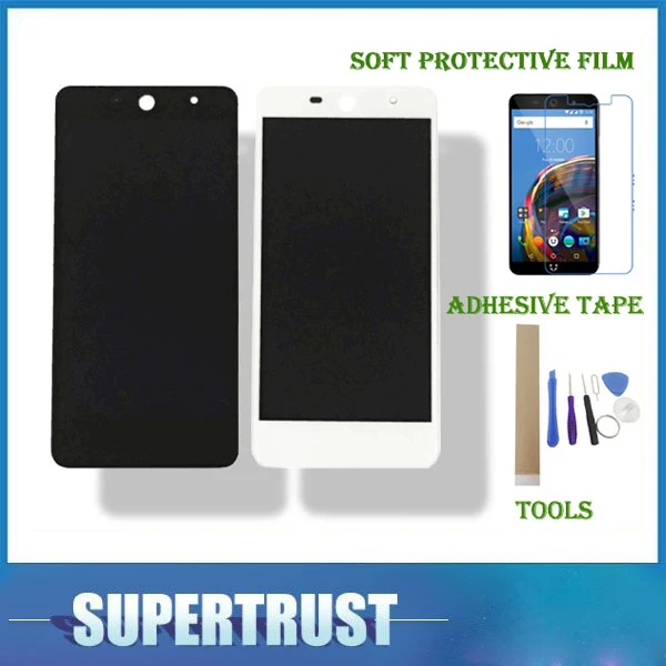 Сменный сенсорный ЖК экран для Wileyfox Swift 2 Plus черно белый цвет|Экраны мобильных