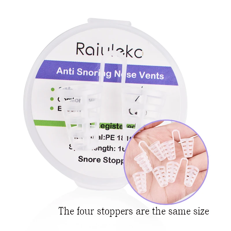 75 Boxes=300Pcs Anti Snore Nose Clip Silicone Ventilation NoseClip Relieve Nasal Congestion Snoring Device
75 Boxes=300Pcs Anti Snore Nose Clip Silicone Ventilation NoseClip Relieve Nasal Congestion Snoring Device