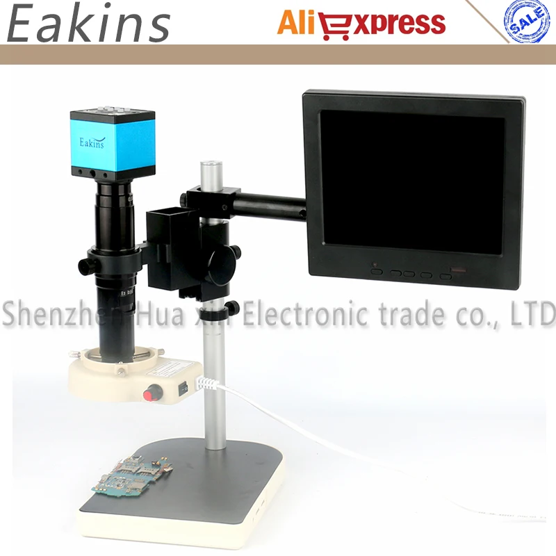 Промышленный микроскоп 20 МП, камера с выходами HDMI и USB, с объективом 200X C-mount, с ЖК-монитором 8 дюймов HD и 56 светодиодсветильник микроскопами
Промышленный микроскоп 20 МП, камера с выходами HDMI и USB, с объективом 200X C-mount, с ЖК-монитором 8 дюймов HD и 56 светодиодсветильник микроскопами