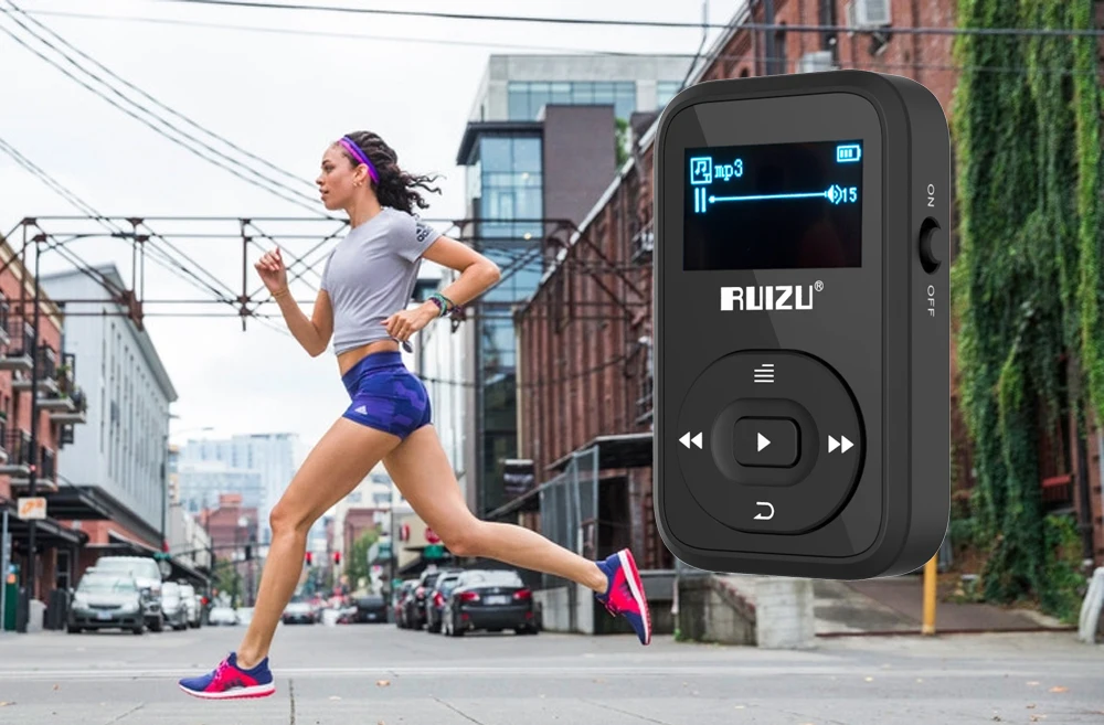 Mini Original RUIZU X26 Clip Bluetooth MP3 player 8GB Sport Bluetooth Mp3 Music Player Recorder FM Radio 1.1inch Support SD Card
Mini Original RUIZU X26 Clip Bluetooth MP3 player 8GB Sport Bluetooth Mp3 Music Player Recorder FM Radio 1.1inch Support SD Card