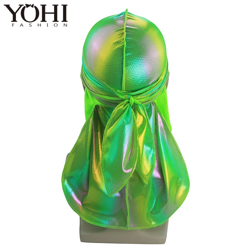 2018 New Shiny Durags Turban Bandanas Headwear Men Silk DuRag Doo Rag chemo cap Pirate Hat hair accessories
2018 New Shiny Durags Turban Bandanas Headwear Men Silk DuRag Doo Rag chemo cap Pirate Hat hair accessories