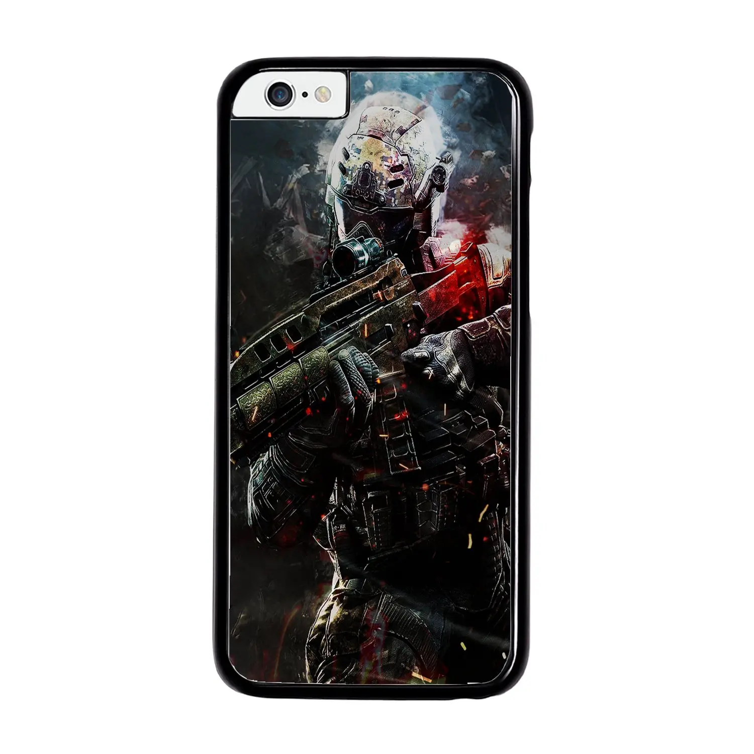 Бесплатная Доставка Новые Пк Протектор Hard Cover Call of Duty Случае Для Huawei mate7 V8 P6/7/7 МИНИ