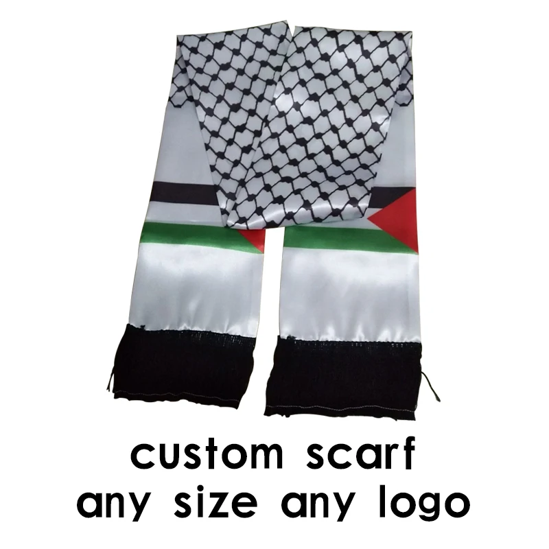 Изготовленный На Заказ палестинский флаг футбольная команда Barca изготовленный