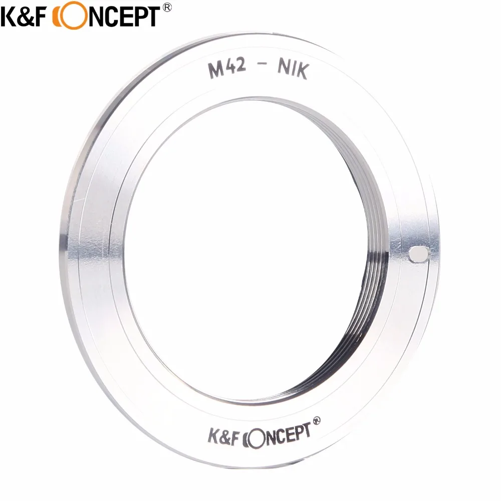 K&F CONCEPT Camera Lens Mount Adapter Ring for M42 Screw Mount Lens fit for Nikon Camera Body Full Manual Control
K&F CONCEPT Camera Lens Mount Adapter Ring for M42 Screw Mount Lens fit for Nikon Camera Body Full Manual Control