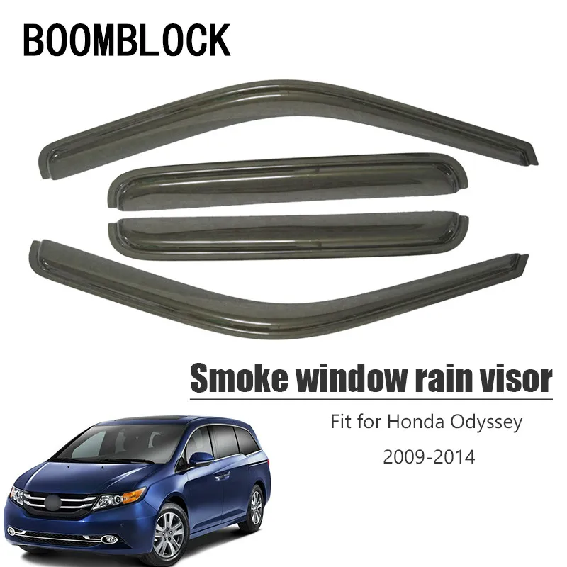 BOOMBLOCK Car Covers Window Visor Sun Rain Wind Deflector Awning Shield ABS For Honda Odyssey 2009 2010 2011 2012 2013 2014
BOOMBLOCK Car Covers Window Visor Sun Rain Wind Deflector Awning Shield ABS For Honda Odyssey 2009 2010 2011 2012 2013 2014