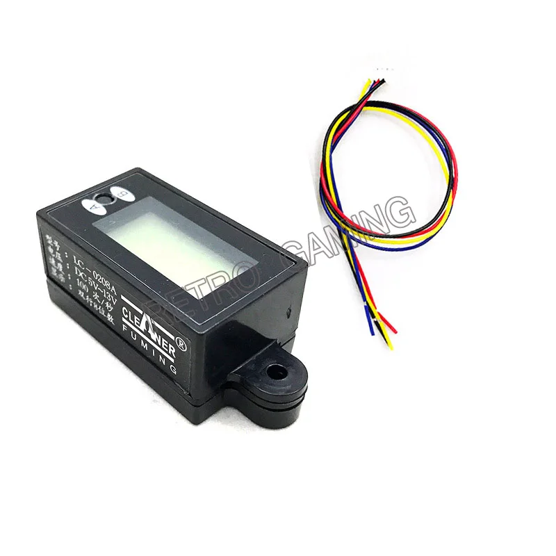 10pcs/lot Wholesale 8 digits digits 2 channels electronic LCD coin counter meter with tracking number arcade slot mech
10pcs/lot Wholesale 8 digits digits 2 channels electronic LCD coin counter meter with tracking number arcade slot mech