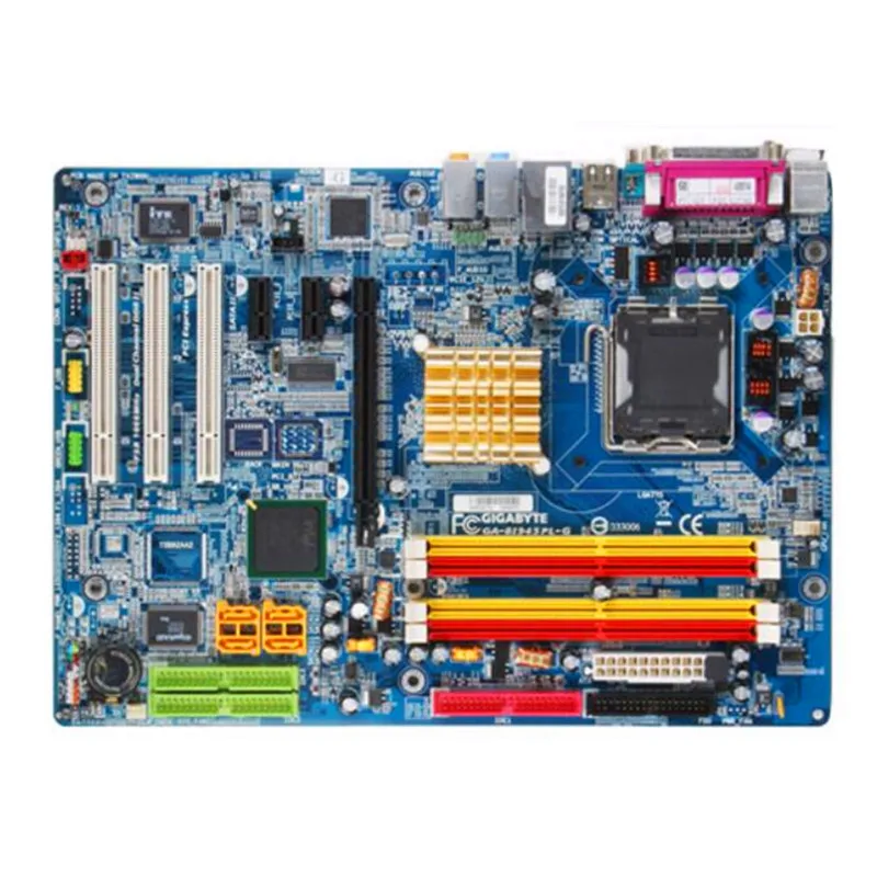 Для Gigabyte GA 8I945PLG оригинальный использоваться для настольных ПК 945 Материнская