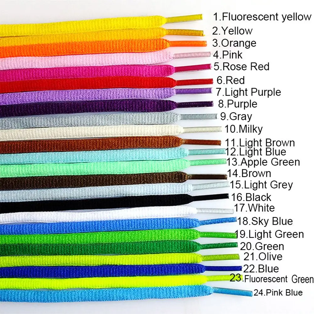 21 Colors New Oval 1Pair Athletic 51 Inch Shoelaces Sport Sneaker Boots Shoe Laces Strings Solid Colors Free Shipping
21 Colors New Oval 1Pair Athletic 51 Inch Shoelaces Sport Sneaker Boots Shoe Laces Strings Solid Colors Free Shipping