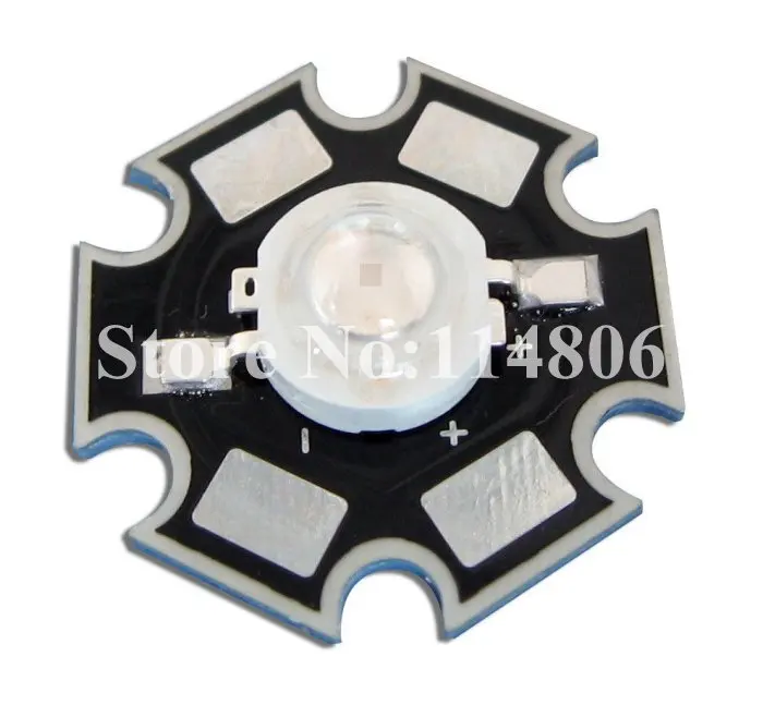 50pcs 3W 45mil Chip UV Ultraviolet 410~415nm High Power LED Light Lamp Part With 20mm Star Base
50pcs 3W 45mil Chip UV Ultraviolet 410~415nm High Power LED Light Lamp Part With 20mm Star Base
