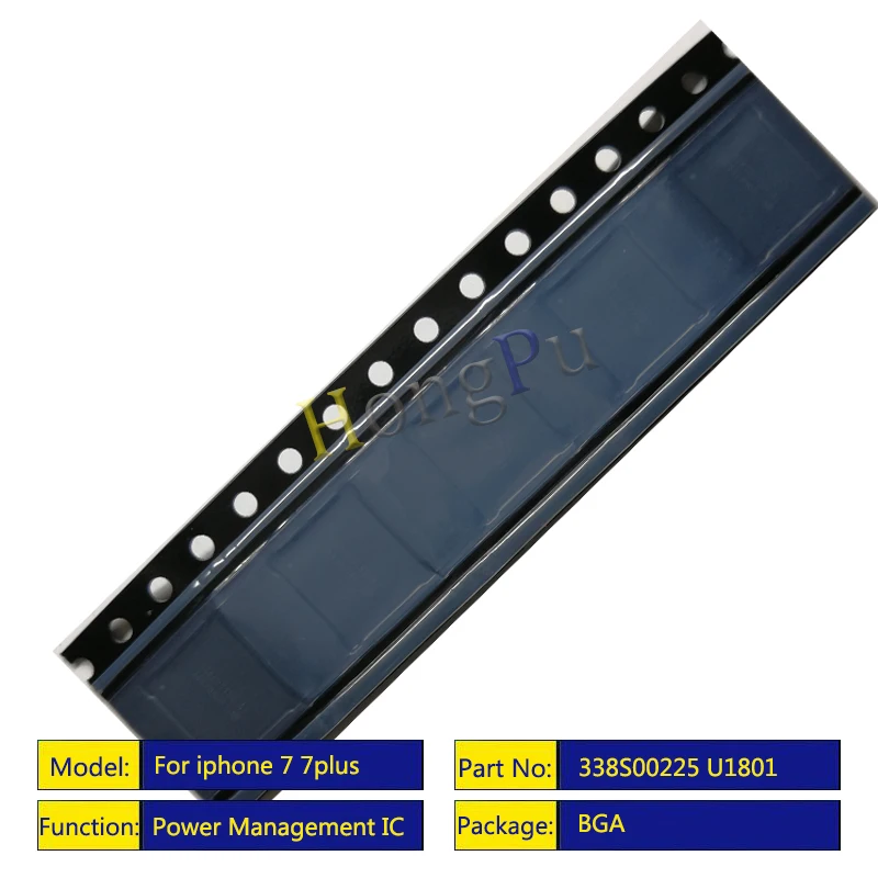 1-20 шт./лот 100% новый U1801/338S00225-A1 для iPhone 7/7 plus Большой основной источник питания IC PMU IC Chip
1-20 шт./лот 100% новый U1801/338S00225-A1 для iPhone 7/7 plus Большой основной источник питания IC PMU IC Chip