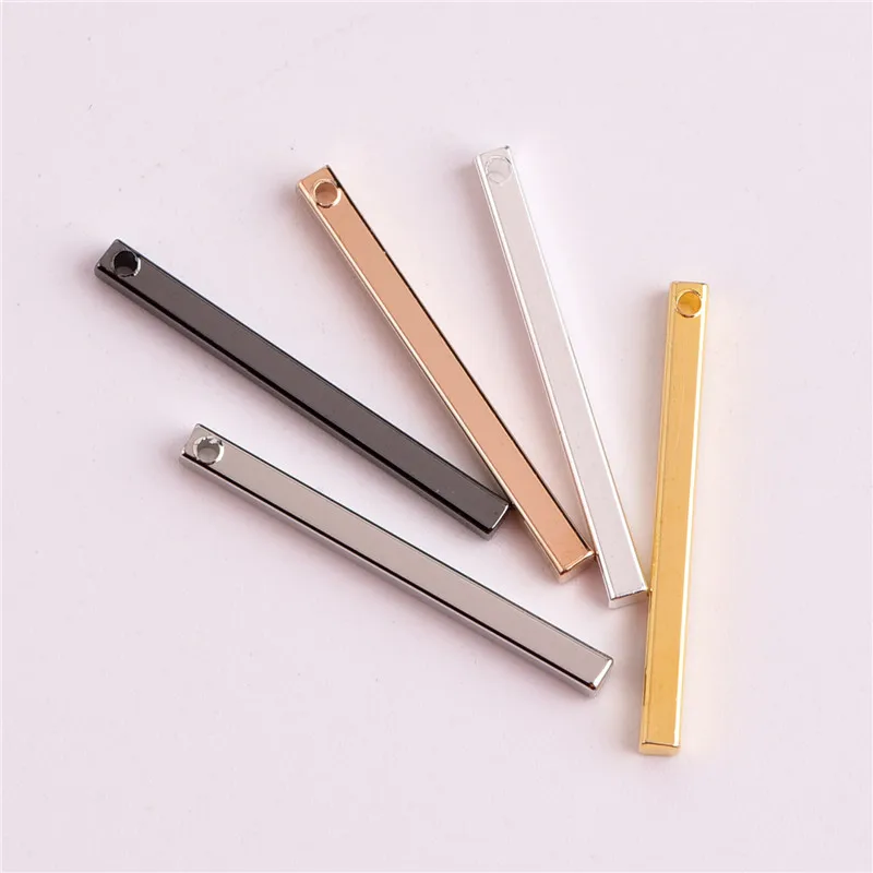 25mm 50pcs Copper Material gold color Small sticks charms Simple Bar charm for necklaces Long Strip Pendant for DIY
25mm 50pcs Copper Material gold color Small sticks charms Simple Bar charm for necklaces Long Strip Pendant for DIY