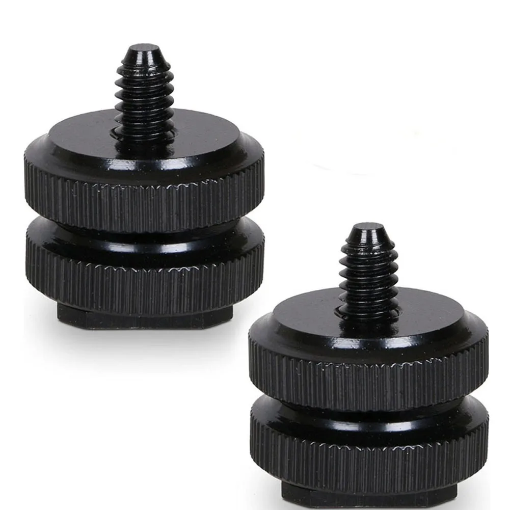 1/4" Hot Shoe Adapter Mount Screw with Double Layer to Flash Hotshoe Adapter Holder Mount Photo Studio Accessories New Arrival
1/4" Hot Shoe Adapter Mount Screw with Double Layer to Flash Hotshoe Adapter Holder Mount Photo Studio Accessories New Arrival