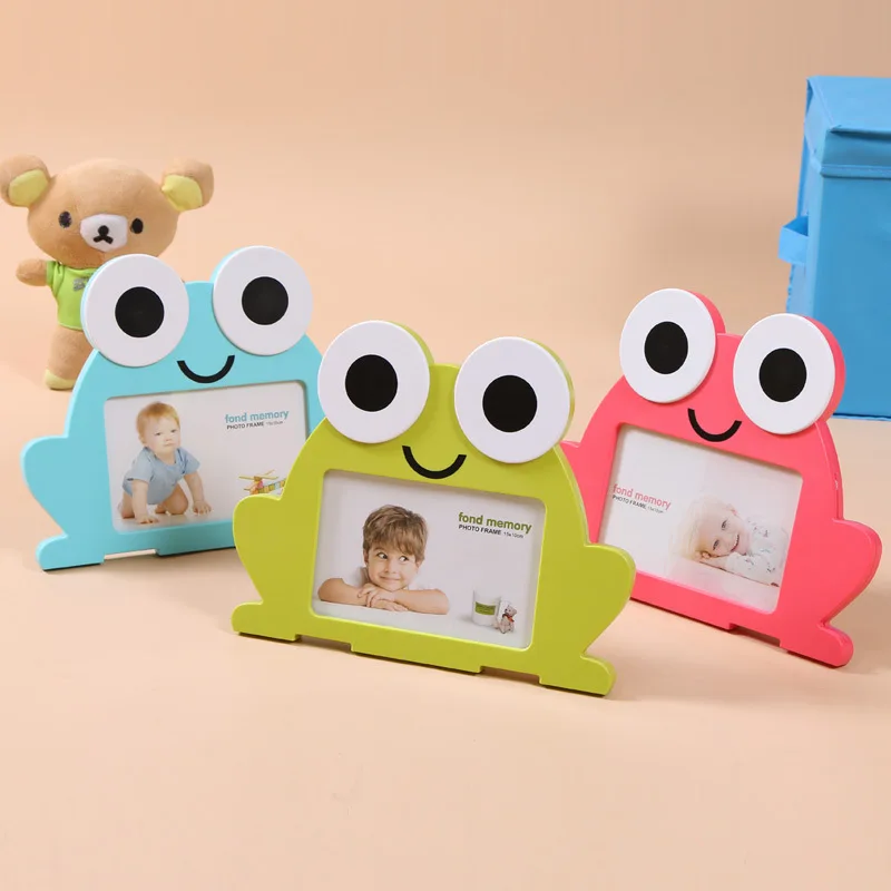 6 Inch Creative Cartoon Photo Frame Frog Children photo frame Home Decoration High Quality Plastic Plus Mirror Glass
6 Inch Creative Cartoon Photo Frame Frog Children photo frame Home Decoration High Quality Plastic Plus Mirror Glass