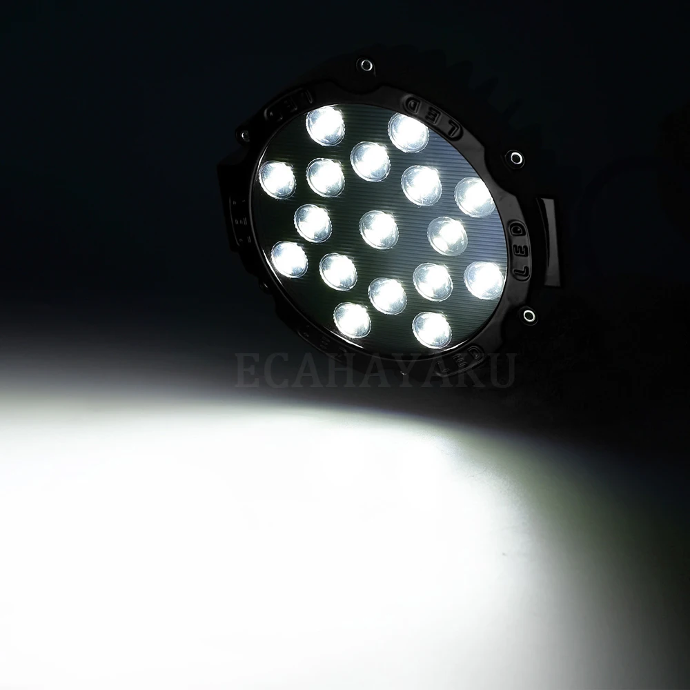 2 piece 7 Inch Round High Power 17 X 3W Spot Light For 4x4 Offroad Truck Tractor ATV SUV Driving Waterproof 51W Led Work Light
2 piece 7 Inch Round High Power 17 X 3W Spot Light For 4x4 Offroad Truck Tractor ATV SUV Driving Waterproof 51W Led Work Light