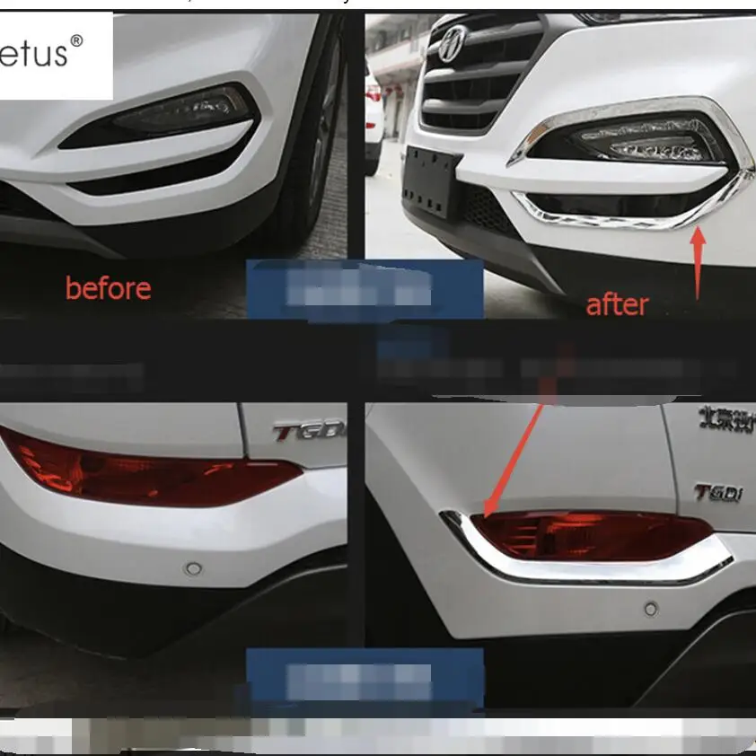 Lapetus Accessories For Hyundai Tucson 2016 - 2018 Front Head Fog + Rear Tail Fog Lights Lamp Decorative Molding Cover Kit Trim
Lapetus Accessories For Hyundai Tucson 2016 - 2018 Front Head Fog + Rear Tail Fog Lights Lamp Decorative Molding Cover Kit Trim