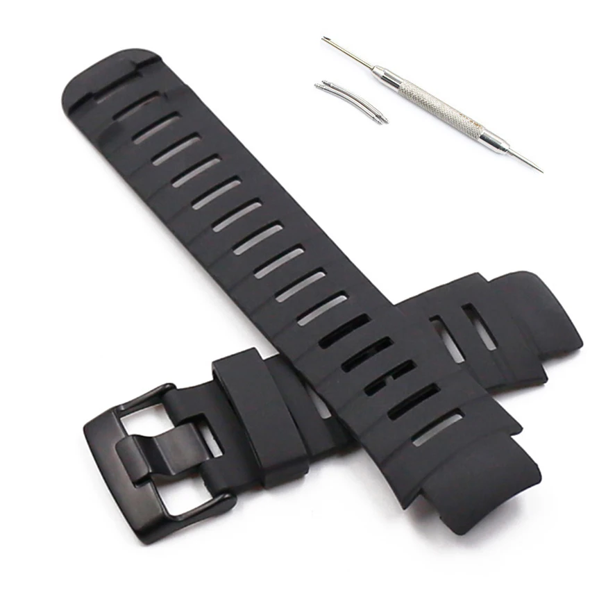 Sport Silicone Soft Band For Suunto X-lander men's watchband waterproof rubber sport straps with stainless steel buckle
Sport Silicone Soft Band For Suunto X-lander men's watchband waterproof rubber sport straps with stainless steel buckle