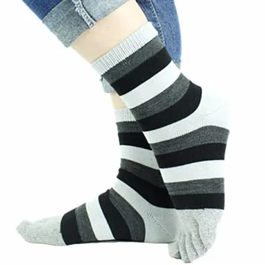 3 Pairs Men Five Finger Socks Crew Cotton Medium Tube Stripe 5 Toe Finger Socks Male Colorful Sandals Socks Wholesale
3 Pairs Men Five Finger Socks Crew Cotton Medium Tube Stripe 5 Toe Finger Socks Male Colorful Sandals Socks Wholesale