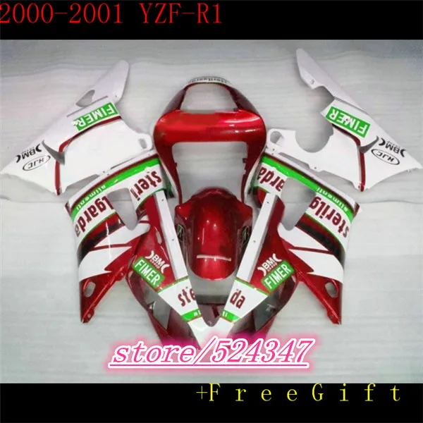 YZFR1 2000 - 2001 2001 Motorcycle Fairing Red White Silvery YZFR1 01 Fairings Motorcycle Accessories & Parts
YZFR1 2000 - 2001 2001 Motorcycle Fairing Red White Silvery YZFR1 01 Fairings Motorcycle Accessories & Parts