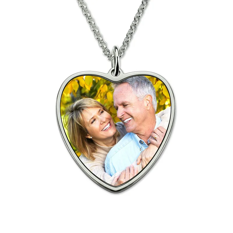Wholesale Colour Photography Necklace Stainless Steel Heart Pendant Necklace Custom Gift
Wholesale Colour Photography Necklace Stainless Steel Heart Pendant Necklace Custom Gift