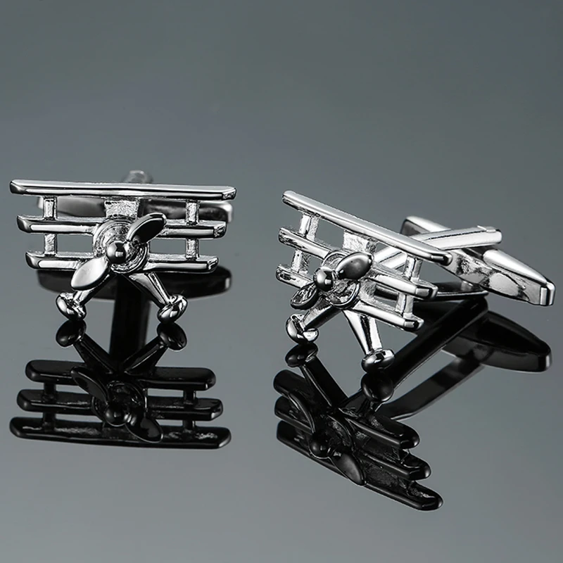 DY New high quality brass Silvery helicopter Cufflinks Men's French shirt Cufflinks free shipping
DY New high quality brass Silvery helicopter Cufflinks Men's French shirt Cufflinks free shipping