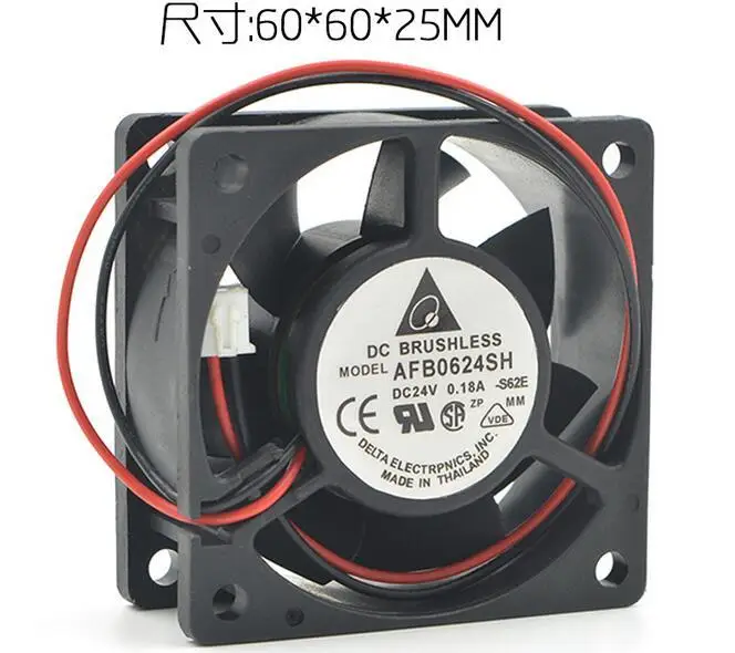 Delta 6025 DC 24V AFB0624SH 0.21A 6 см 60*60*25 мм 2-линейный инвертор двойной шариковый подшипник охлаждающий вентилятор воздушного охлаждения
Delta 6025 DC 24V AFB0624SH 0.21A 6 см 60*60*25 мм 2-линейный инвертор двойной шариковый подшипник охлаждающий вентилятор воздушного охлаждения