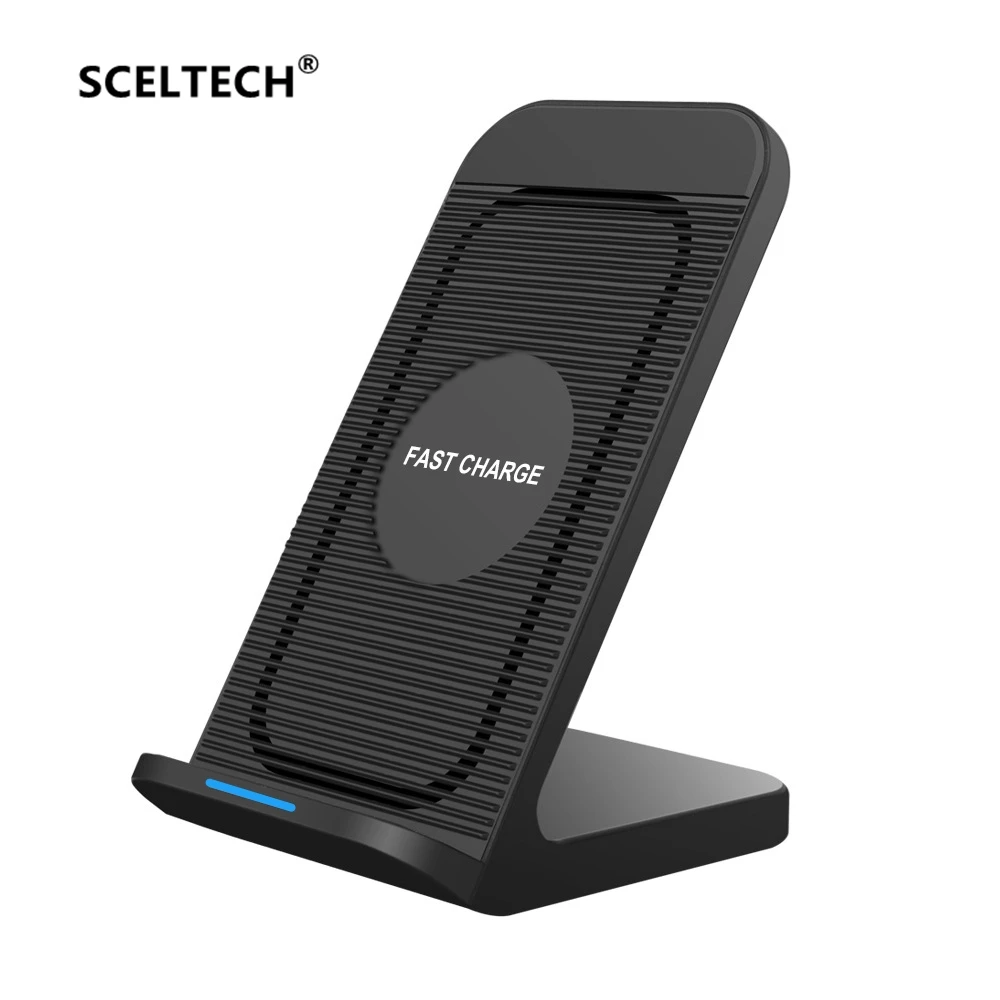 SCELTECH Qi Беспроводная док станция для зарядного устройства USB быстрой зарядки iPhone 8