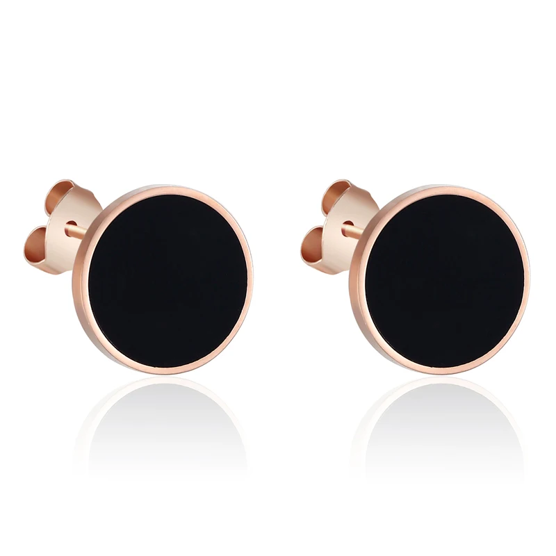 New Arrival Enamel And Shells Rose Gold Stud Earrings For Women And Men Girls Titanium Steel Earrings Wholesale Piercing Jewelry
New Arrival Enamel And Shells Rose Gold Stud Earrings For Women And Men Girls Titanium Steel Earrings Wholesale Piercing Jewelry