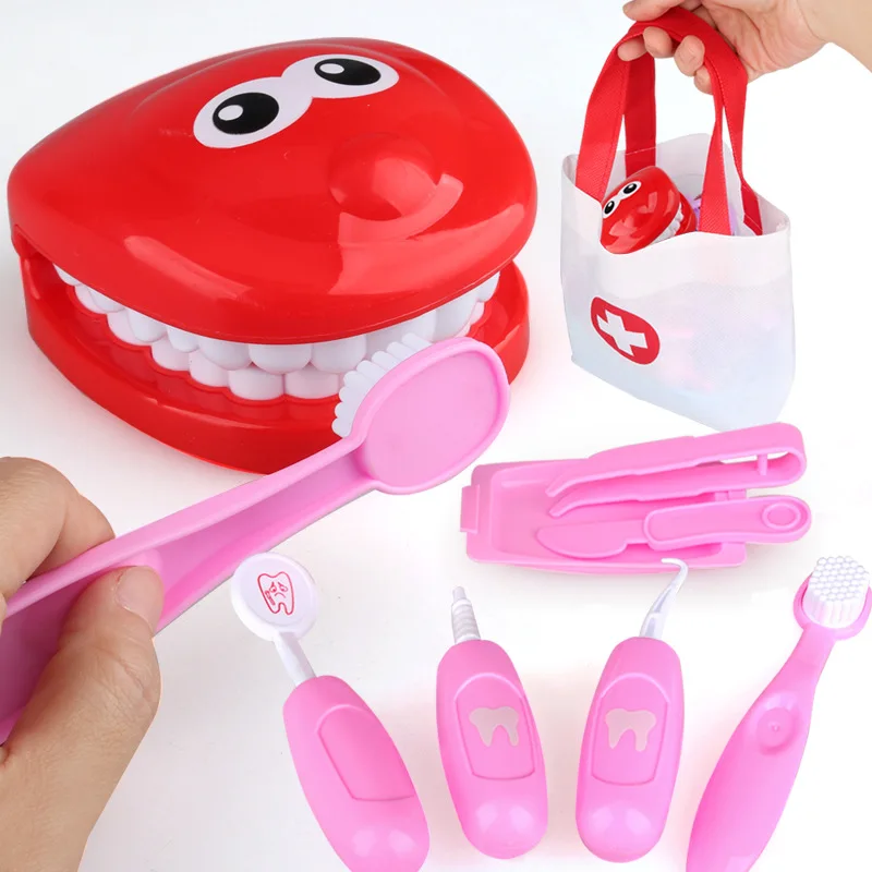 Children's play house doctor toy boy girl play house educational toy children simulation see dentist equipment set
Children's play house doctor toy boy girl play house educational toy children simulation see dentist equipment set