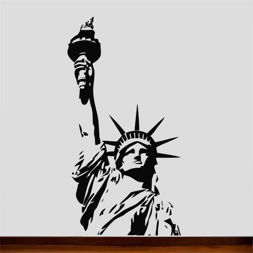 Wall Decal Vinyl Sticker Decals Art Decor USA Statue of Liberty living room Home Decor Wall Sticker D105
Wall Decal Vinyl Sticker Decals Art Decor USA Statue of Liberty living room Home Decor Wall Sticker D105