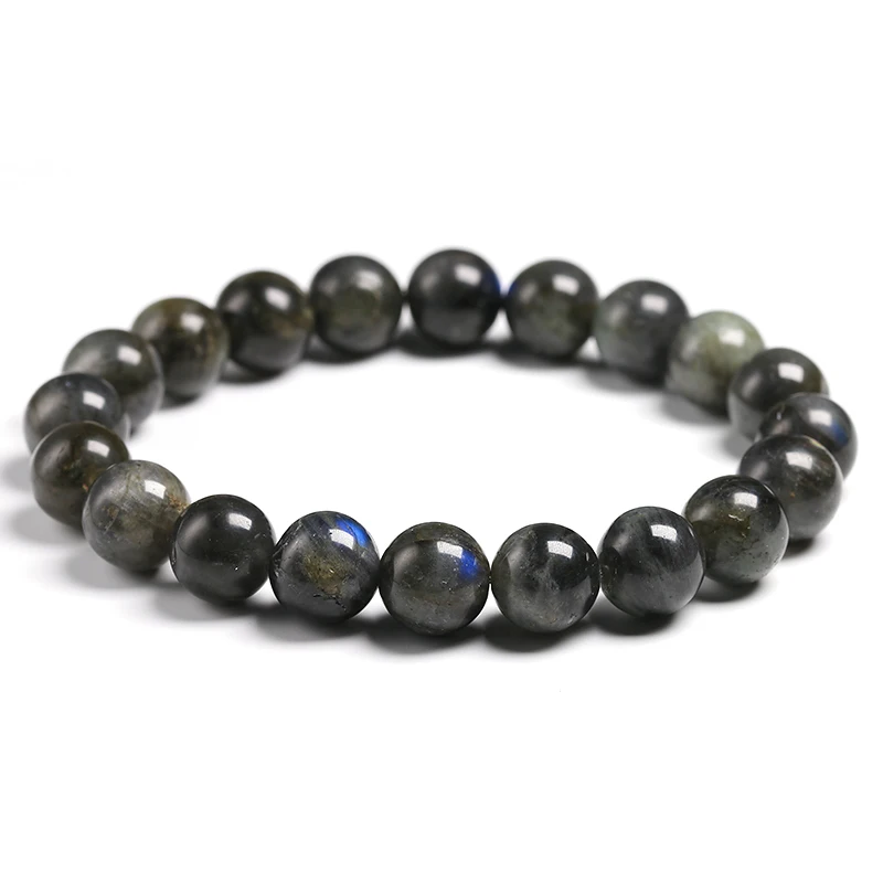 Natural Dark Grey Labradorite Stone bracelet Men Natural Stone Bracelets DIY Handmade Fine Jewelry for Woman Lover's Gift
Natural Dark Grey Labradorite Stone bracelet Men Natural Stone Bracelets DIY Handmade Fine Jewelry for Woman Lover's Gift
