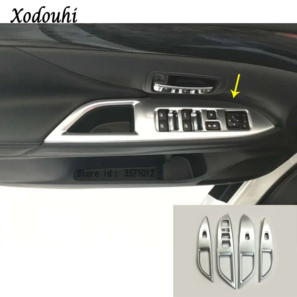 Для Mitsubishi Outlander 2016, 2017, 2018, 2019, автомобильный хромированный интерьер из АБС-пластика, стеклопереключатель для внутренней двери, окна, панель, ...
Для Mitsubishi Outlander 2016, 2017, 2018, 2019, автомобильный хромированный интерьер из АБС-пластика, стеклопереключатель для внутренней двери, окна, панель, ...
