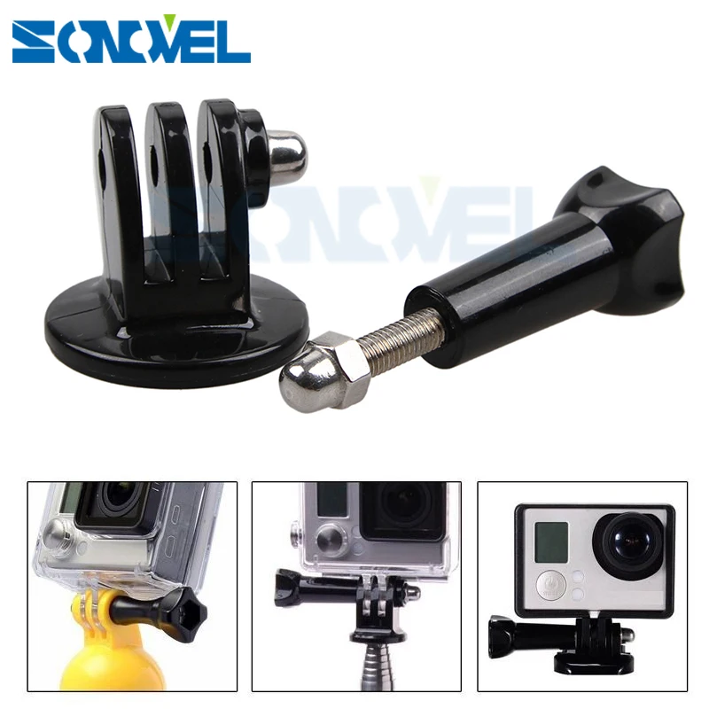 Tripod Adapter Mount Accessory with Long Thumb Knob Screw Bolt for Gopro Hero 6 5 4 3+3 2 1 sj4000 sj5000 sj6000 sj7000
Tripod Adapter Mount Accessory with Long Thumb Knob Screw Bolt for Gopro Hero 6 5 4 3+3 2 1 sj4000 sj5000 sj6000 sj7000