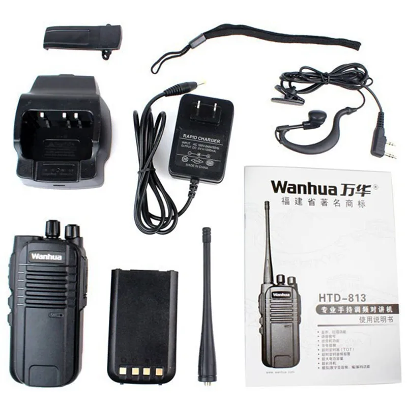 10 шт в упаковке, новая WanHua HTD-813 иди и болтай Walkie Talkie UHF 400-480 МГц 16CH 6 Вт с FM радио и с беспроводным мониторингом для сканирования высокое Ёмкость...
10 шт в упаковке, новая WanHua HTD-813 иди и болтай Walkie Talkie UHF 400-480 МГц 16CH 6 Вт с FM радио и с беспроводным мониторингом для сканирования высокое Ёмкость...