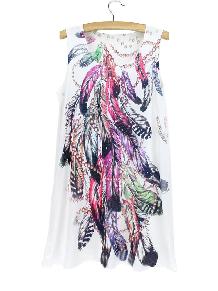 Новинка Vogue платье на бретелях с перьями для женщин 2014 летние дизайнерские платья