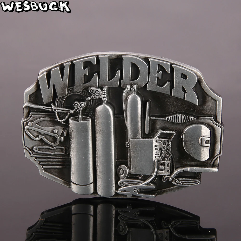 WesBuck Brand Tool Welder Belt Buckle Brand Western Belt Buckle With Pewter Finish For Mens Jeans Suitable 5 Pcs MOQ
WesBuck Brand Tool Welder Belt Buckle Brand Western Belt Buckle With Pewter Finish For Mens Jeans Suitable 5 Pcs MOQ